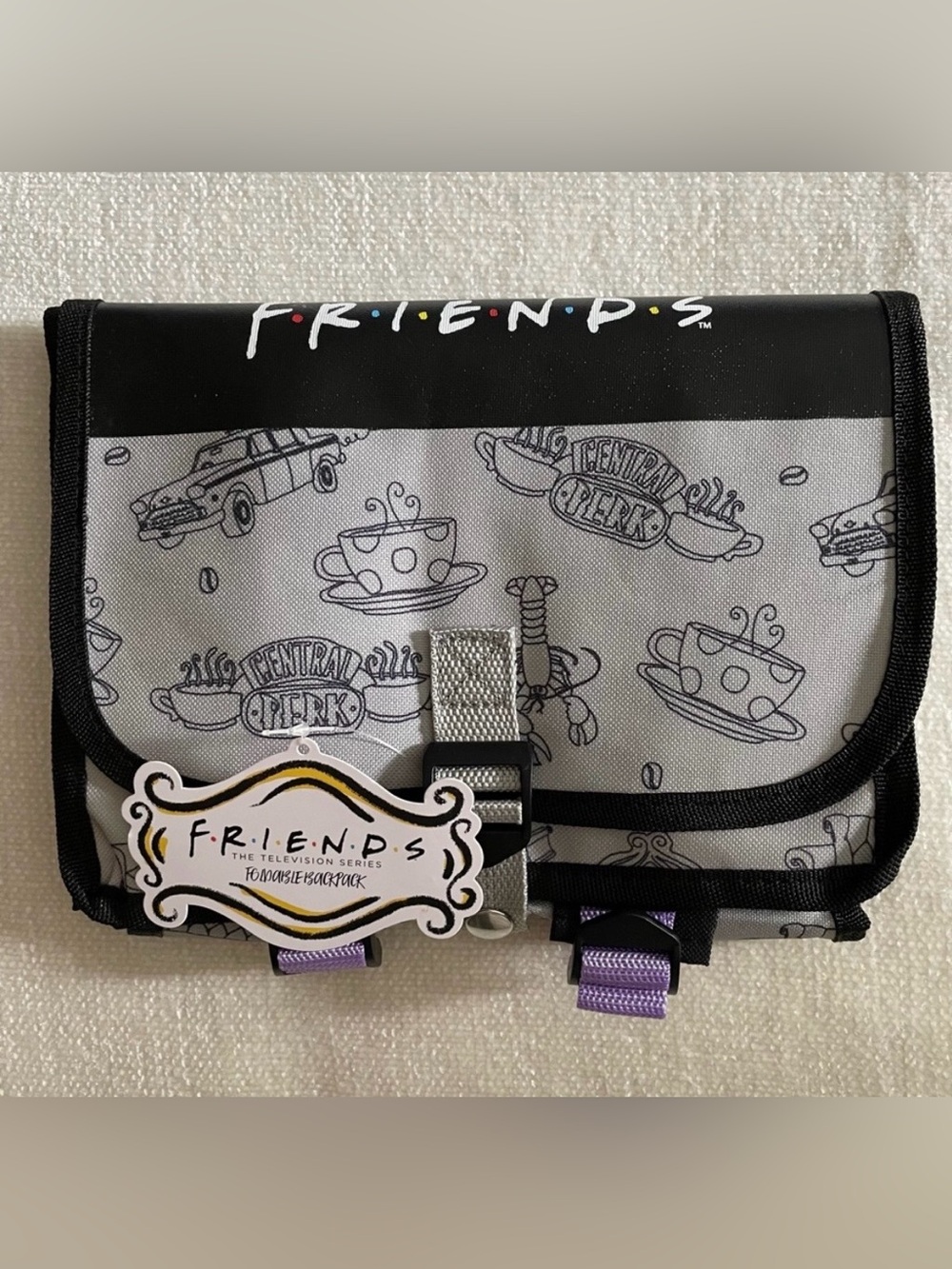 Culturefly - ‘FRIENDS’ TV Series Themed Foldable Backpack (NWT)